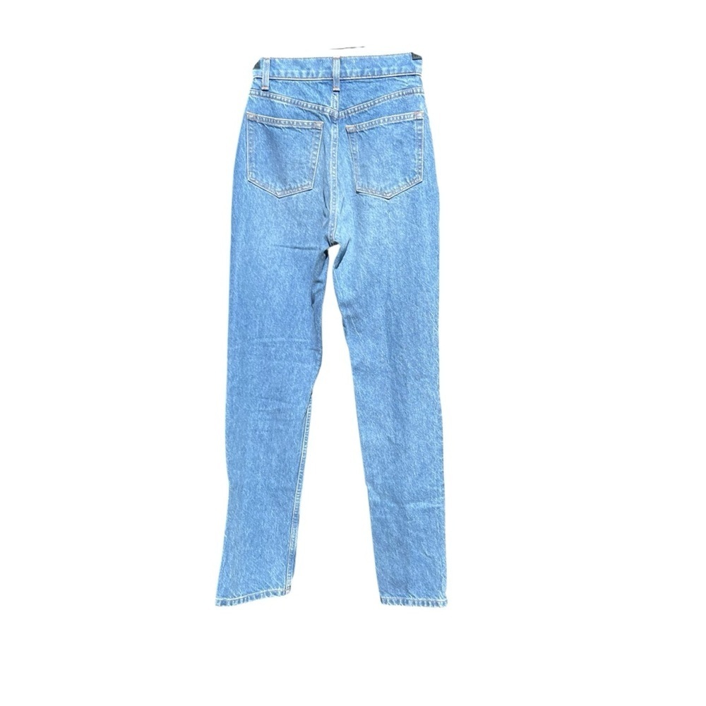 REFORMATION Cynthia High Rise Straight Jean Shasta Destroyed Size 23 - Picture 5 of 14